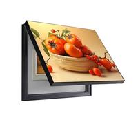 GHHQQZ Decorativa Panel Eléctrico Pintura Cajas Distribución Eléctric Apertura Cierre Silenciosos Tapar Cuadro Luz Decora Despacho Dormitorio(B,30x40cm)