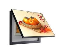 GHHQQZ Decorativa Panel Eléctrico Pintura Cajas Distribución Eléctric Apertura Cierre Silenciosos Tapar Cuadro Luz Decora Despacho Dormitorio(D,45x55cm)