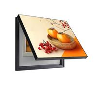 GHHQQZ Decorativa Panel Eléctrico Pintura Cajas Distribución Eléctric Apertura Cierre Silenciosos Tapar Cuadro Luz Decora Despacho Dormitorio(E,50x70cm)