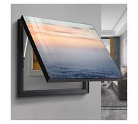 GHHQQZ Decorativo Caja Contador Electrico Fácil Instalación Pintura Cajas Distribución Eléctric Circuit Breaker Panel Covers Pasillos Centros Comerciales(D,50x70cm)