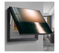 GHHQQZ Decorativo Caja Contador Electrico Fácil Instalación Pintura Cajas Distribución Eléctric Circuit Breaker Panel Covers Pasillos Centros Comerciales(A,60x70cm)