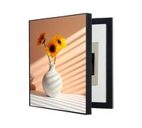 GHHQQZ Ocultar Contador Tapa Caja Cubierta Decoración Pinturas No Requiere Taladrar Pintura Cajas Distribución Eléctrica Zona Baño(C,50x70cm)