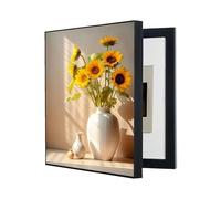 GHHQQZ Ocultar Contador Tapa Caja Cubierta Decoración Pinturas No Requiere Taladrar Pintura Cajas Distribución Eléctrica Zona Baño(B,50x60cm)