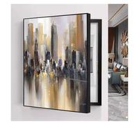 GHHQQZ Pintura Cajas Distribución Eléctric Cubre Cuadro Electrico Distribución Vertical Tapa Contador Cubierta Pared del Salón(C,40x50cm)