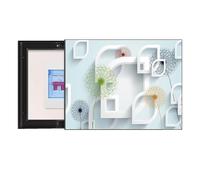 GHHQQZ Pintura Cajas Distribución Eléctric Slide to The Right Decorativa Panel Eléctrico Cubre Contadores Luz Corridor Balcony(E,40x50cm)