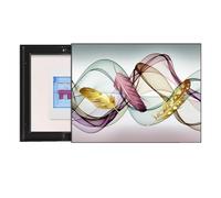 GHHQQZ Pintura Cajas Distribución Eléctric Slide to The Right Decorativa Panel Eléctrico Cubre Contadores Luz Corridor Balcony(D,40x50cm)