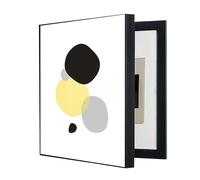 GHHQQZ Pintura Decorativa Caja Contador Cubre Cuadro Electrico Distribución Vertical Circuit Breaker Panel Covers Habitación Hotel(D,50x70cm)