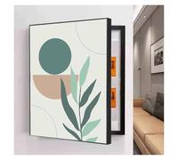 GHHQQZ Tapa Caja Fusibles Armario Abrir Izquierda Cubre Contadores Luz Decorative Electrical Panel Cover Balcón Restaurante(B,60x70cm)