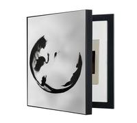 GHHQQZ Tapar Cuadro Electrico Electric Meter Box Cover Abierto Izquierda Pintura Cajas Distribución Eléctric Pasillo Salón(B,40x50cm)