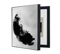 GHHQQZ Tapar Cuadro Electrico Electric Meter Box Cover Abierto Izquierda Pintura Cajas Distribución Eléctric Pasillo Salón(A,35x45cm)