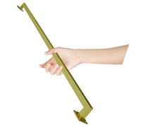 GHHVFEC Pasamanos para escaleras, Kit Completo de 30 a 600 cm. Pasamanos de Seguridad Antideslizantes con Soportes de Hierro Forjado, pasamanos de Escalera de Metal Dorado Industrial (Tama