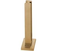 GHHVFEC Poste de barandilla de Vidrio de Acero Inoxidable para Paneles de 10/12 mm, Sistema de balaustrada de Poste Central de 95 cm con herrajes, solución de barandilla de terraza Duradera y elegan