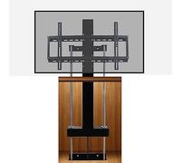 GHHVFEC Soporte motorizado para TV de Techo con Control Remoto, Altura Ajustable, Elevador eléctrico para TV de Perfil bajo de 26 a 70 Pulgadas, 2 métodos de instalación, Soporte Universal