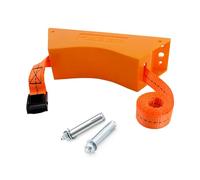GHHVFEC Soporte para bombonas de oxígeno, Ligero, para Montaje en Pared, con Tornillos - Soporte Duradero de 2 Piezas para bombonas de oxígeno para Uso doméstico, hospitalario, clínico y e