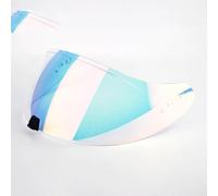 GHHVM Visera Casco de Motocicleta para Scorpion EXO-R420, Motor Lente de Motocicleta, Visera Tintada, Casco de Motocicleta Visera de Repuesto,Normal-F Aurora Red