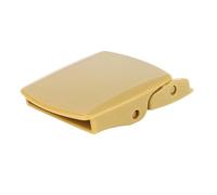 GHHZML Hebilla De Cinturón Hebilla de cinturón automática con trinquete for hombre, 3 piezas, hebilla deslizante for cinturones 38 mm(Yellow)