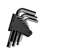 GHHZML Llaves Allen Juego de llaves Allen tipo L, herramienta mano, llave, bola plana hexagonal, cabeza Torx, herramientas reparación, 9 Uds(Style 1)
