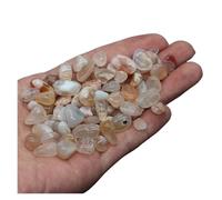 GHHZML Piedra Decorativa para Acuario Chips de Cristal Cuarzo Mezclados, Piedra, Roca, Grava, espécimen, pecera, decoración Acuario, Piedras Naturales caídas y minerales(Color25,100g)