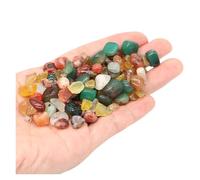 GHHZML Piedra Decorativa para Acuario Chips de Cristal Cuarzo Mezclados, Piedra, Roca, Grava, espécimen, pecera, decoración Acuario, Piedras Naturales caídas y minerales(Color2,100g)