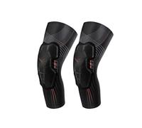 GHHZML Rodillera Deportiva Rodillera a Prueba de Golpes, Equipo protección en Deportes, Rodilleras for piernas Gimnasio, Vendaje Transpirable, Rodillera Baloncesto(2 PCS Black Orange,XXL)