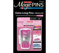 GHI Extra Largo Magic Alfileres, Rosa, 0.6 x 56mm, 100