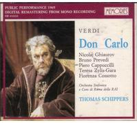 Ghiaurov - Verdi: Don Carlo (UK Import)