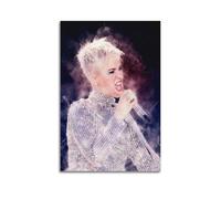 GHIBYN Póster decorativo de Katy Perry de la cantante Katy Perry, lienzo para pared e impresión artística moderna para decoración de dormitorio familiar, 20 x 30 cm