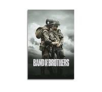 GHIBYN Póster decorativo de la banda de hermanos de la serie de televisión, lienzo para pared e impresión artística moderna para decoración de dormitorio familiar, 30 x 45 cm