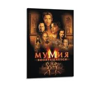 GHIBYN Póster decorativo de la película The Mummy Returns para pared e impresión artística moderna para dormitorio familiar, 30 x 45 cm