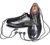 Ghillie Brogues - Zapatos Negros con Cordones de Borla (EU Footwear Size System, Adulto, Hombre, Numérico, M, 40)