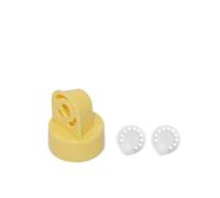 GHJ567RE 1 Uds. Accesorios de Extractor de Leche eléctrico for Medela for Conector de catéter de Extractor de Leche de un Solo Lado oscilante(Light Green)