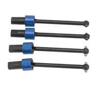 GHJ567RE 4 Piezas de Eje de transmisión Delantero y Trasero de Metal CVD for for traxxas for latrax for Teton 1/18 RC Car Upgrade Parts(Blue)