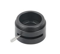 GHJ567RE Montura for CS a C, diafragma Ajustable de 1-12 mm de Apertura, Rosca de 25 mm, Iris for Lente óptica coaxial.
