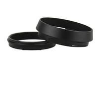 GHJ567RE Parasol metálico for jjc for fujifilm X100VI, X100V, X100F, X100T, X100S, X100 y X70 con Anillo Adaptador de 49 mm. Reemplaza la for fujifilm LH-X100.(Black)