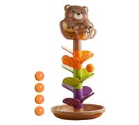 Ghjkldha Ball Drop Toy, Interactive Ball Ramp Toy, Toddler Basketball Drop, Educational Tower, Baby Track Activity for Birthday, Baby, 12.99 Inches