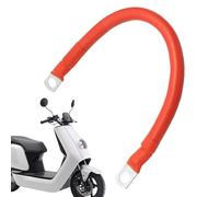 Ghjkldha Battery Cables, Battery Cable Connector 8AWG, Battery Inverter Cable, Heavy Duty Automotive Cables, 19.69 Inches Jumper Cables for Jump Starting Dead Batteries, Car Kit Accessories