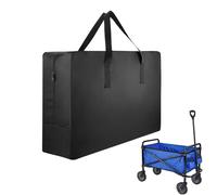 Ghjkldha Camping Cart Storage Bag, Protective Pouch for Grocery Shopping Cart, Waterproof Outdoor Equipment Organizer, 31.89x10.24x22.05inches Versatile Container for Picnics and Road Trips