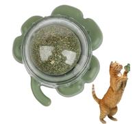 Ghjkldha Catnip Ball Toy, Lickable Teeth Cleaning Treat, Chewable Catnip Snack for Cats and Kittens, Interactive Pet Chewing Toy for Home, Furniture, and Playtime, 2.52x2.2x1.46 Inches
