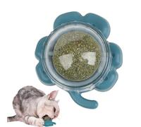 Ghjkldha Catnip Ball Toy, Lickable Teeth Cleaning Treat, Chewable Catnip Snack for Cats and Kittens, Interactive Pet Chewing Toy for Home, Furniture, and Playtime, 2.52x2.2x1.46 Inches