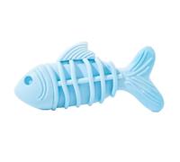Ghjkldha Dog Chew Toy, Aggressive Chewer Puppy Toy, Silicone Bite-Resistant Interactive Design 16x7cm, Reusable Material, Daily Training Teething Play Use
