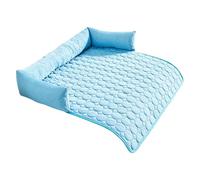 Ghjkldha Dog Cooling Pad, Sofa Sleeping Mat, Breathable Pet Blanket, Hot Weather Comfort Layer, Lightweight Foldable Design, for Outdoor Camping, Picnic, Beach, Park, Travel Use