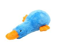 Ghjkldha Duck Noise Toy, Stuffed Animal Squeaky Duck Plush, Wear-Resistant Dog Chew Toys, 9.45x6.3 Inches Interactive Toy for Small Pets, for Pet Lovers and Friends