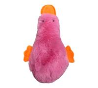 Ghjkldha Duck Noise Toy, Stuffed Animal Squeaky Duck Plush, Wear-Resistant Dog Chew Toys, 9.45x6.3 Inches Interactive Toy for Small Pets, for Pet Lovers and Friends