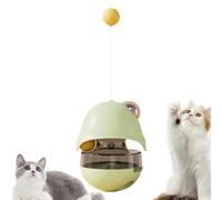 Ghjkldha Engaging Cat Treat Feeder | Interactive Ball Toy for Cats | Cat Treat Dispenser with Catnip for Mental Exercise | Ideal for Enriching Playtime and Training in Your Home Environment