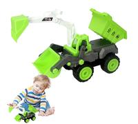 Ghjkldha Excavator Toy, Children Shovel Vehicles Multi Functional Design, Educational Learning Construction Toys, Yellow Durable Build, Size: 10.83x4.92x8.46 Inches, For Kids and