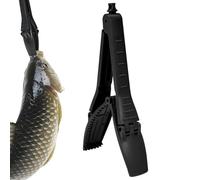 Ghjkldha Fishing Fish Gripper Clamp, Foldable Anti Slip Multifunctional Fish Holder Tool, Portable Catch Control Grip for Bass Catfish Boat Saltwater Freshwater Ice Fishing Outdoor Gear Accessory
