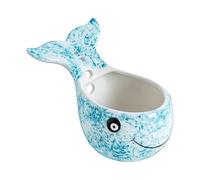 Ghjkldha Grater Bowl Cute Funny Whale, Comfortable Grip Garlic Grater Bowl, Vegetable and Fruit Peeler with Ergonomic Design, Perfect for Home Kitchen, Restaurant, Apartment, Baking, and Cooking