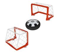 Ghjkldha Light Up Soccer Ball, Electric Floating Indoor Game Toy, Air Powered Tabletop Soccer Disk with Led Glow Effect, Interactive Kids Sports Toy, Fun Entertainment Game for Home Office