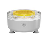 Ghjkldha Máquina giratoria para ensaladas, eléctrica de lechuga, limpiador de productos giratorio inalámbrico con energía recargable, tazón de secado con tecnología de rápido, herramientas de coc