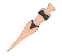 Ghjkldha Men Funny Golf Tees, Bikini Style, Creative Sports Accessories, Novelty Design, Sturdy Practice Tool, 3.34 Inches, Ideal for Indoor Backyard Golfing Beginner Professional Course Use